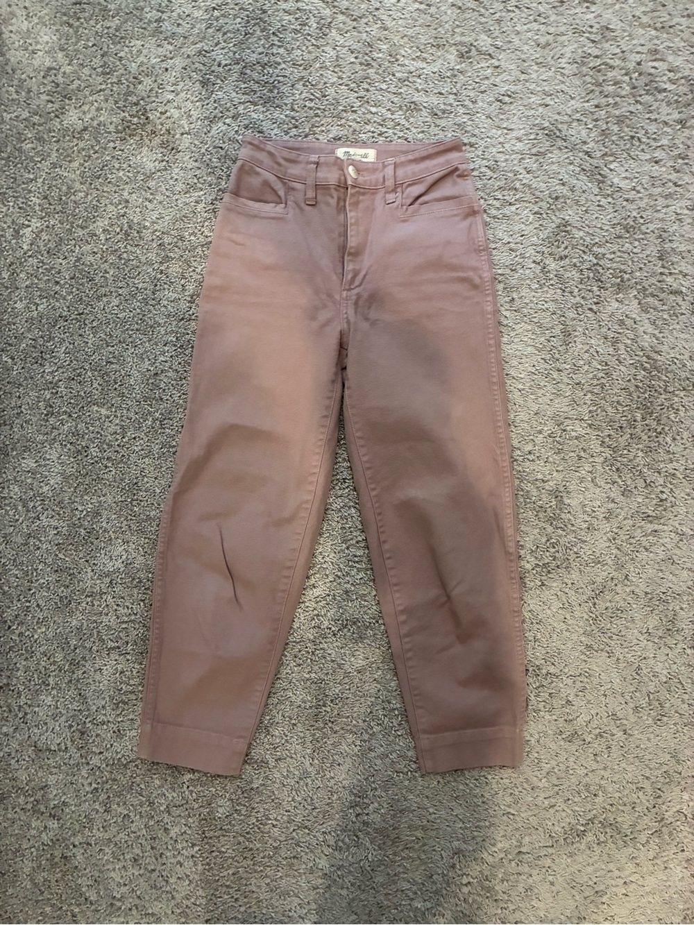 Madewell straight leg pant